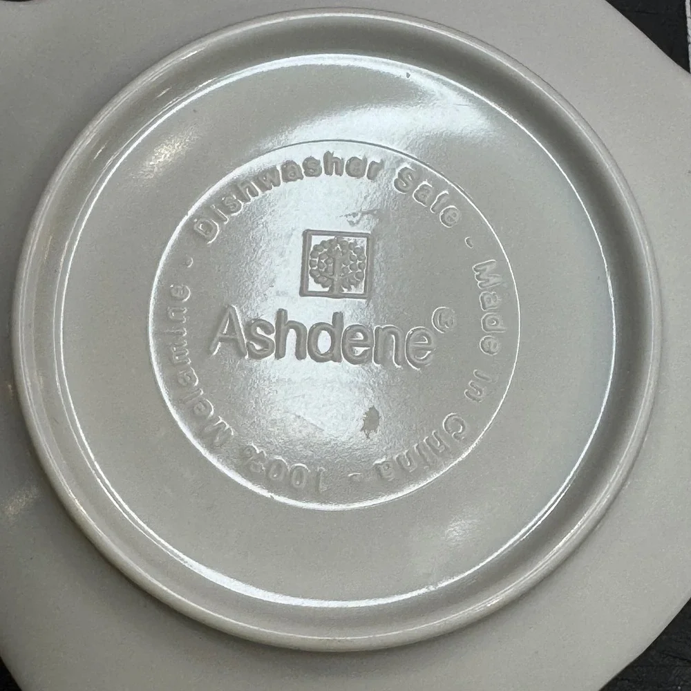 Ashdene Chris Chun Bird Melamine Tea Bag‎ Tidy Set of 2 Teapot Shaped Rests 2012